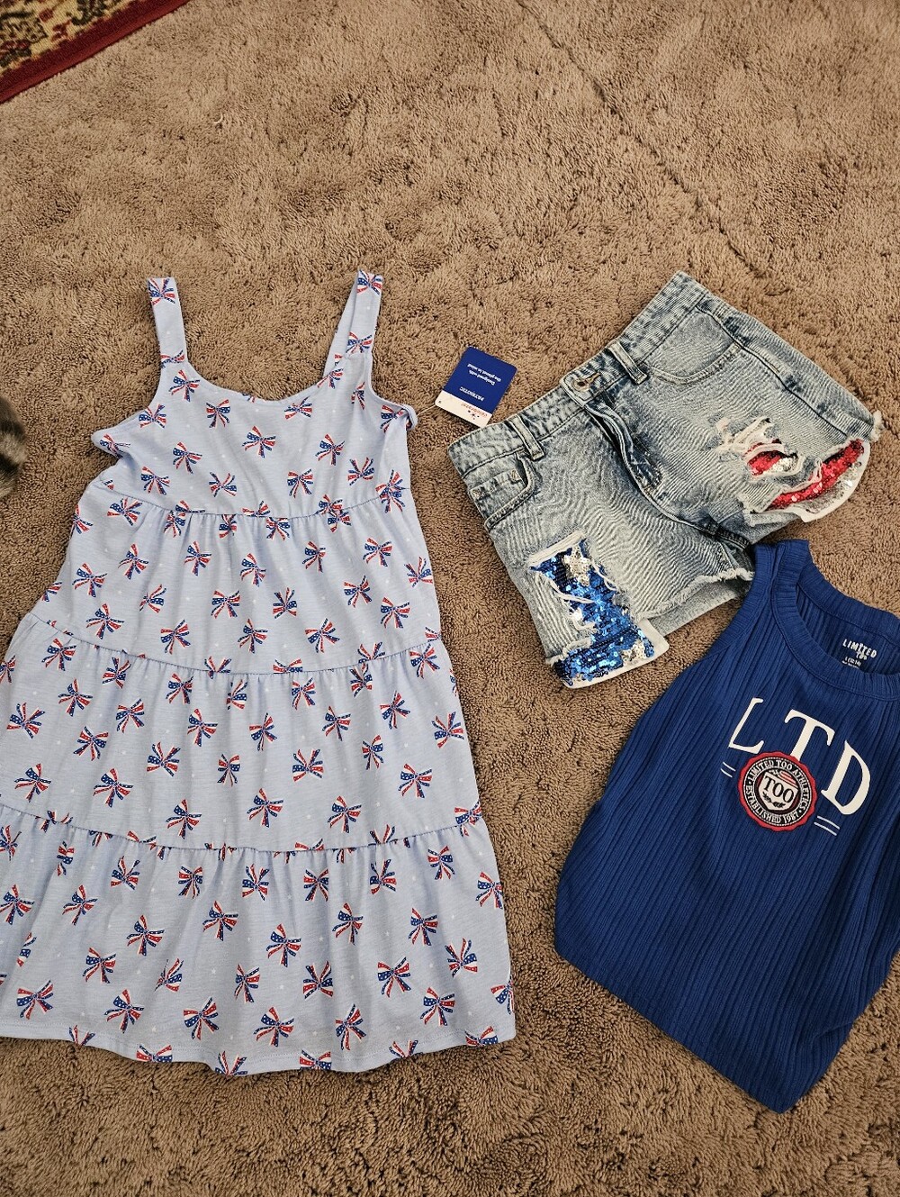 NWT☆ Girls Lot Of 3 ~ Size 12 ~ 4TH of July ~ Absolutely PERFECT!
